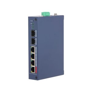 Switch PoE industrial L2 4 puertos · 90W Dahua DH-CHS4206-4ET-90 - Intelix Safety