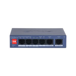 Switch PoE 4 puertos · 36W Dahua DH-CS4006-4ET2GT-36 - Intelix Safety