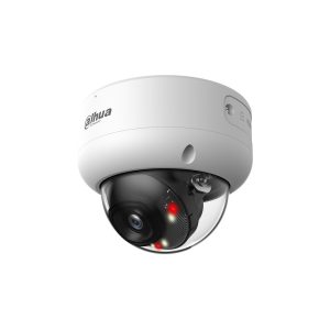 Cámara domo IP PoE antivandálica WizSense 3 Series 6MP exterior Full-Color con IA Dahua DH-IPC-HDBW3649EP-S-IL-0280B - Intelix Safety