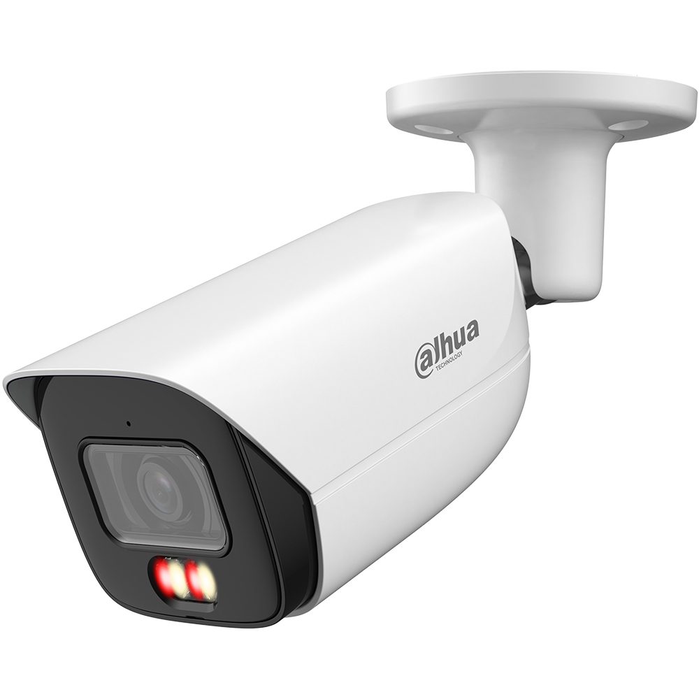 Cámara bullet IP PoE WizSense 3 Series 6MP exterior Full-Color con IA Dahua DH-IPC-HFW3649EP-AS-IL-0280B - Vista 2 - Intelix Safety