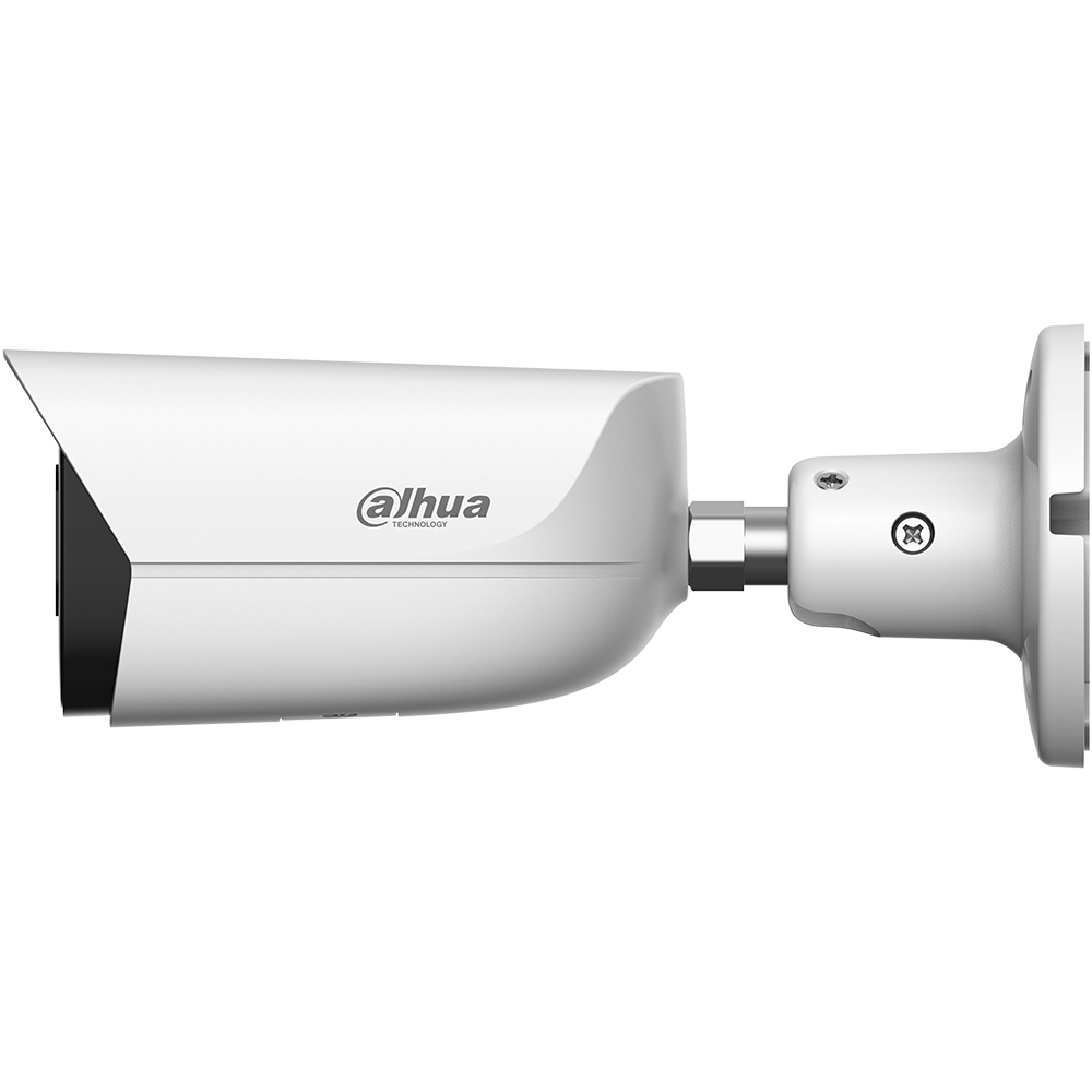 Cámara bullet IP PoE WizSense 3 Series 6MP exterior Full-Color con IA Dahua DH-IPC-HFW3649EP-AS-IL-0280B - Vista 3 - Intelix Safety