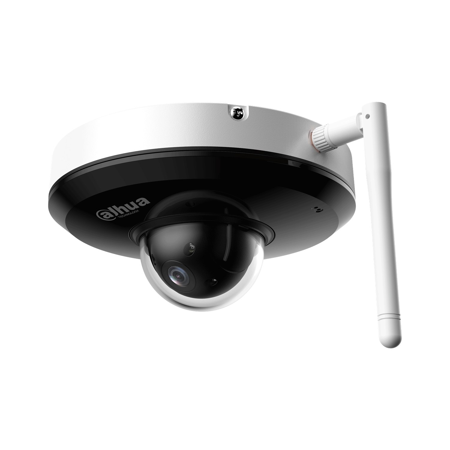 Cámara PTZ WiFi WizSense 2MP exterior con zoom óptico 4x Dahua DH-SD1A204DB-GNY-W - Vista 2 - Intelix Safety
