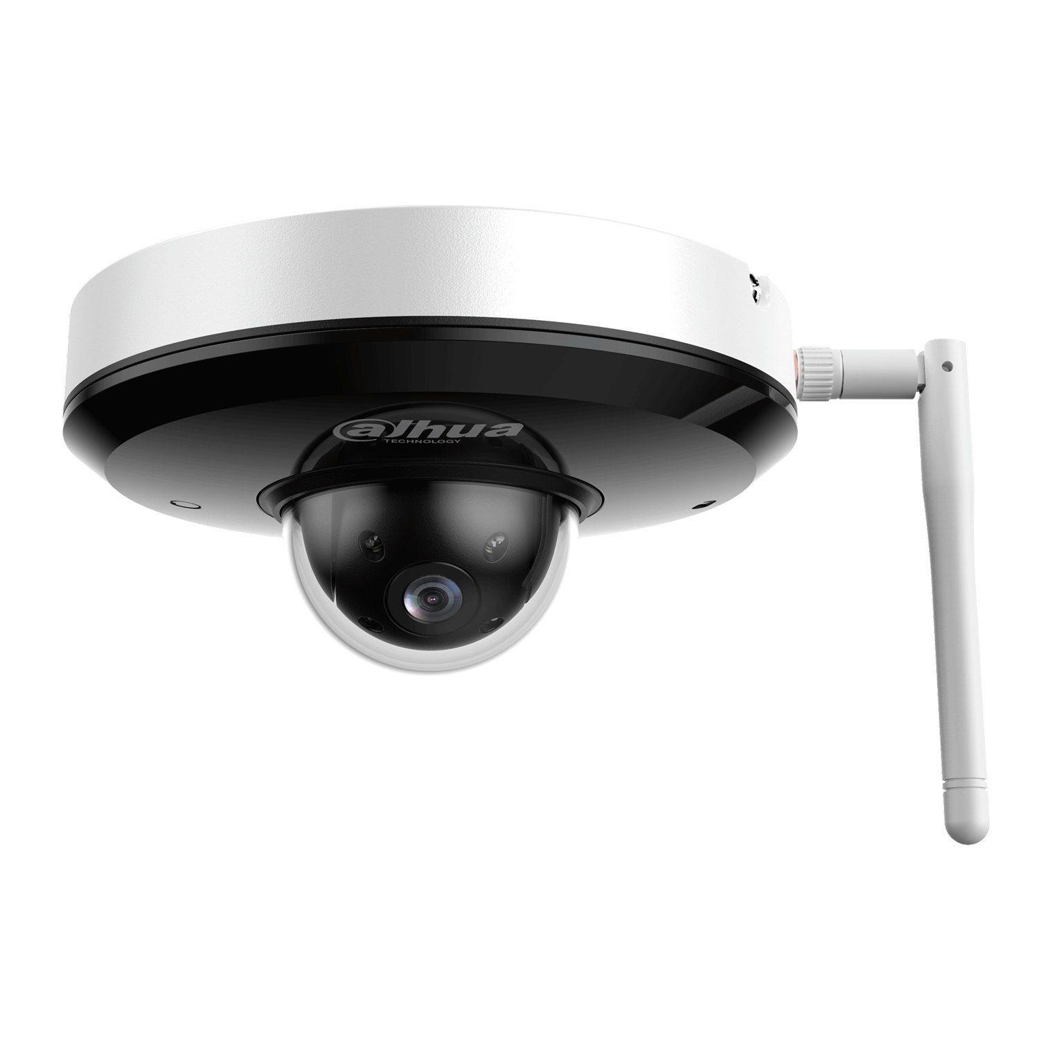 Cámara PTZ WiFi WizSense 2MP exterior con zoom óptico 4x Dahua DH-SD1A204DB-GNY-W - Vista 4 - Intelix Safety