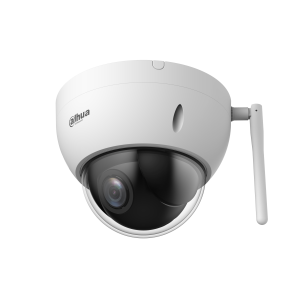 Cámara PTZ WiFi WizSense 4MP Starlight con zoom óptico 4x Dahua DH-SD22404DB-GNY - Intelix Safety
