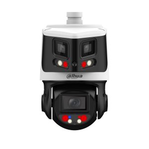 Domo PTZ IP PoE X-Spans TiOC multisensor 8+4MP con Smart Dual Light y zoom 10x Dahua DH-SDT3E410-8P-MB-A-PV1-0280 - Intelix Safety