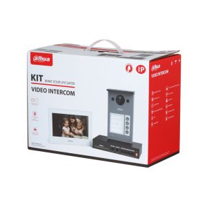 Kit Videoportero IP Villa · Pantalla 7" Dahua DHI-KTP09_DHI-VTO3311Q-WP_DHI-VTH2621GW-WP - Intelix Safety