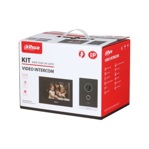Kit Videoportero WiFi Villa S2 Dahua DHI-KTP05(F)/DHI-VTO3222E-P/DHI-VTH2621GW-WP - Intelix Safety
