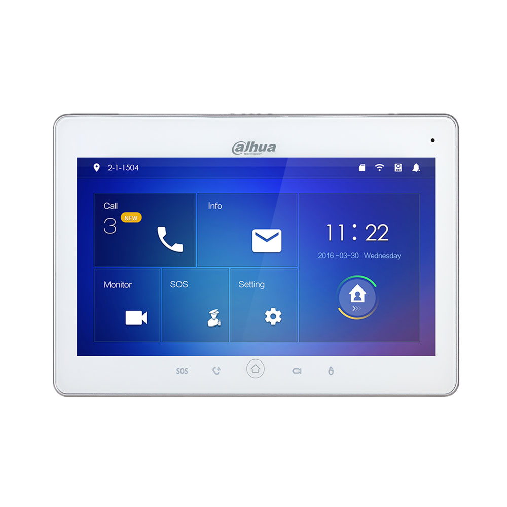 Monitor IP WiFi SIP 10" Dahua VTH5241DW-S2 - Intelix Safety