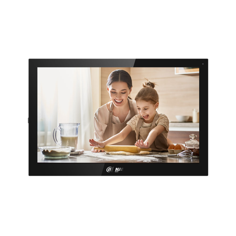 Monitor IP WiFi a color de 10" protocolo SIP Dahua VTH5341G-W - Intelix Safety