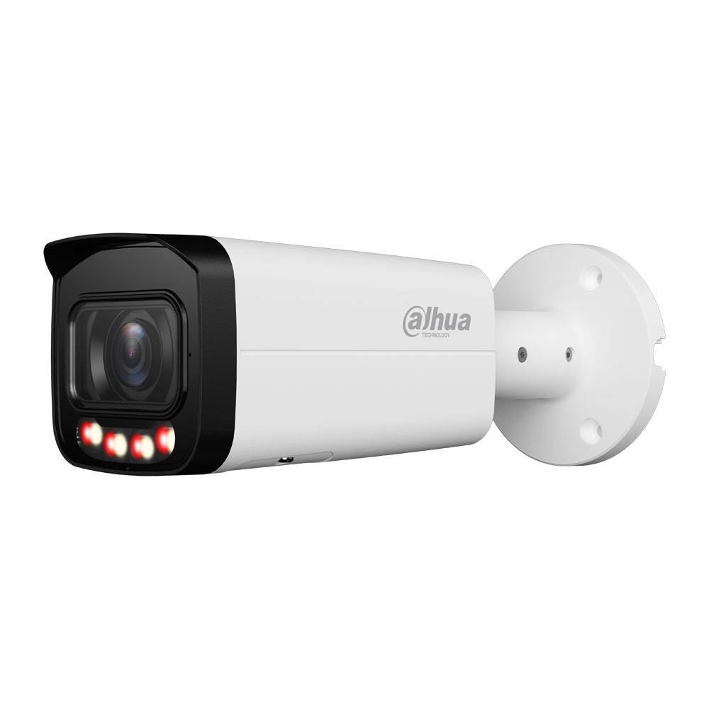 Cámara bullet IP PoE WizSense 2 Series 4MP varifocal motorizada Smart Dual Light Dahua DH-IPC-HFW2449TP-ZAS-IL-27135 - Intelix Safety