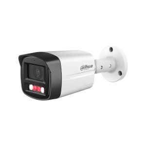 Cámara bullet IP PoE WizSense 2 Series 5MP Smart Dual Light disuasión activa Dahua DH-IPC-HFW2549TLP-S-PV-0280B - Intelix Safety