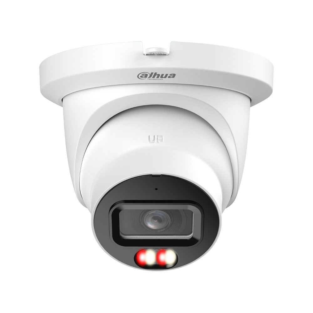 Cámara minidomo IP PoE WizMind 5 Series 8MP eyeball Smart Dual Light Dahua DH-IPC-HDW5859TMP-ASE-IL-0280B - Intelix Safety