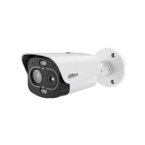 Cámara térmica IP híbrida bullet Eureka 256x192 + 4MP lente 3,5 mm Dahua DHI-TPC-BF1241-LB3F4-DW-S8-V1