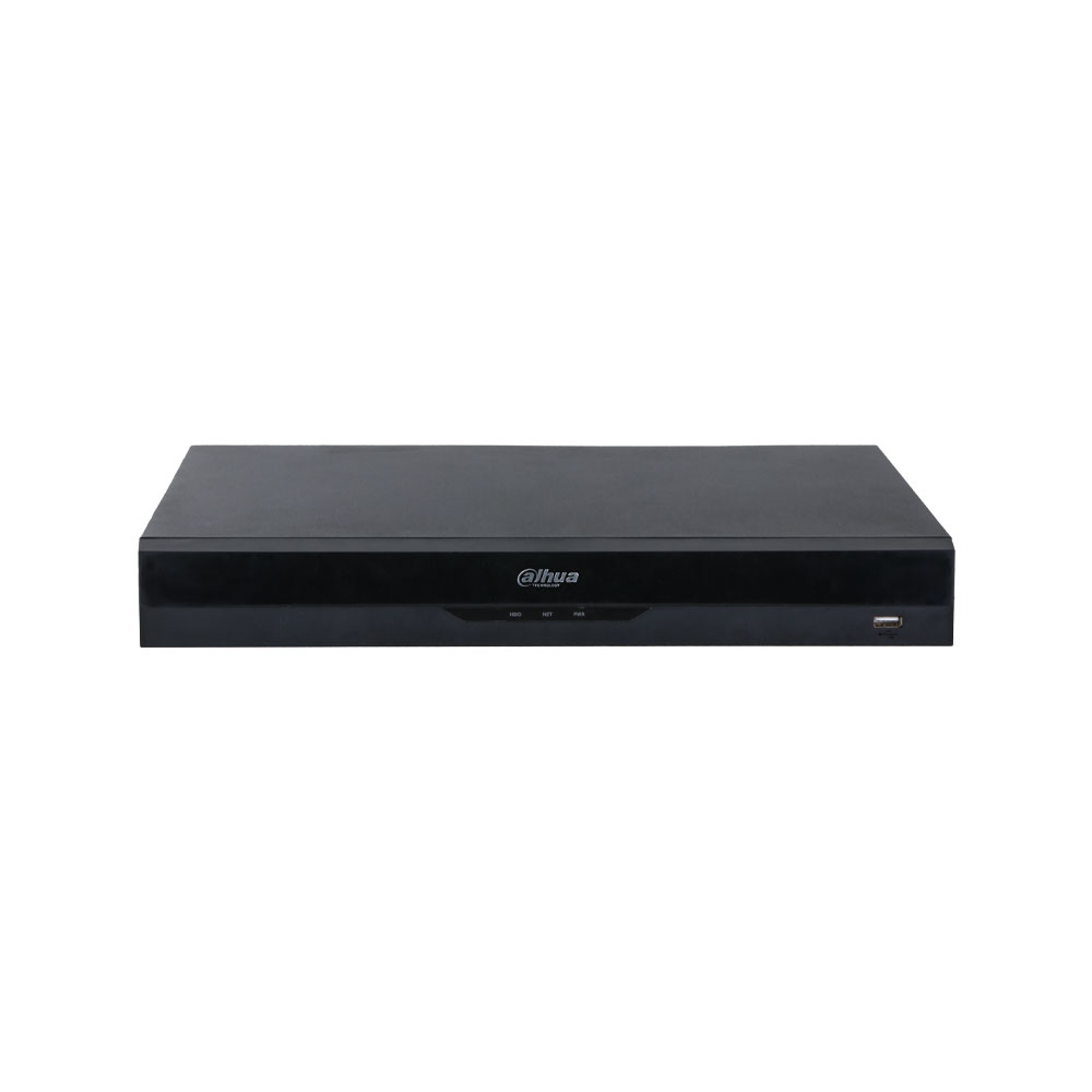 Grabador NVR IP PoE WizSense 5-EI2 de 32 canales con switch PoE de 16 puertos (8K, IA) Dahua DHI-NVR5232-16P-EI2