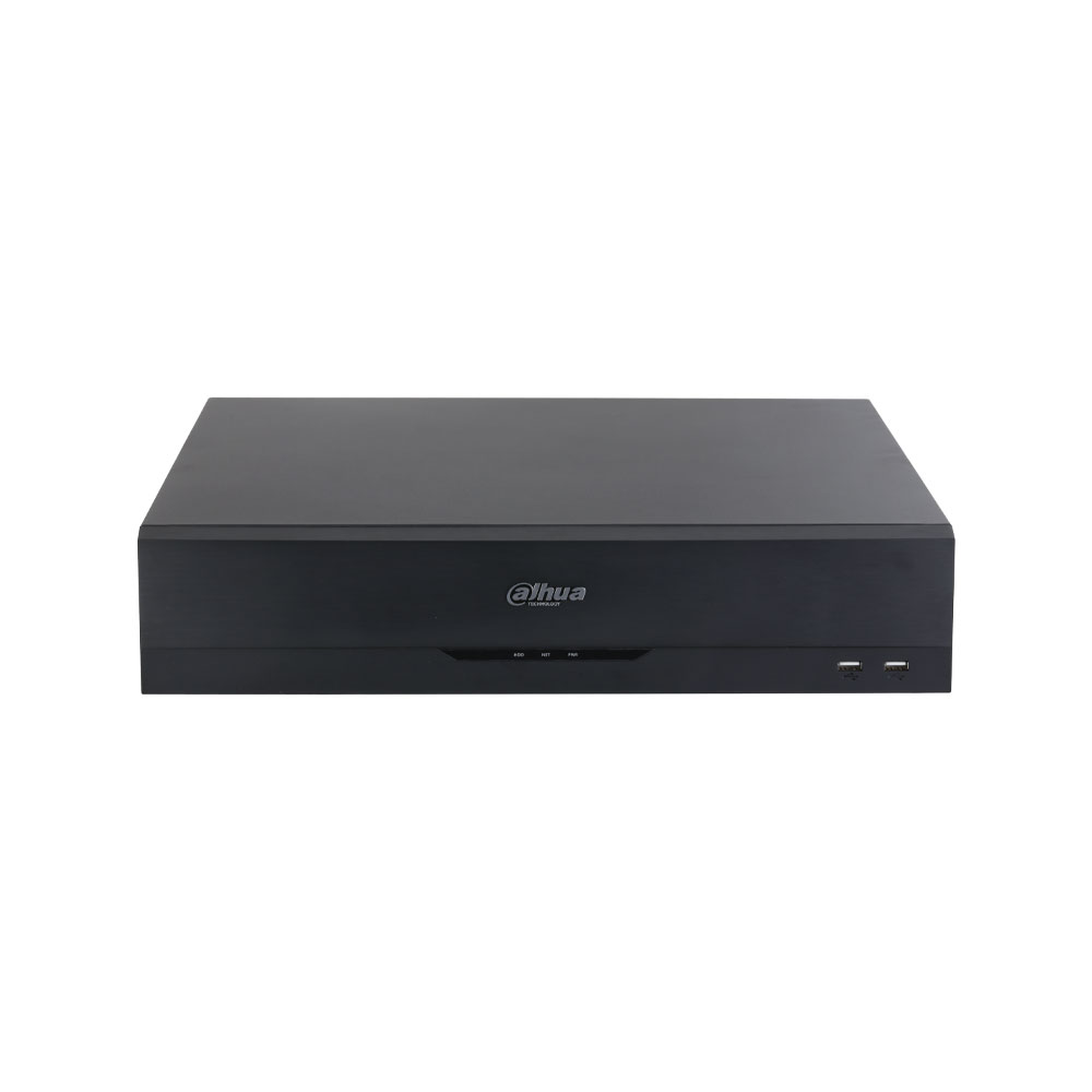 Grabador NVR IP PoE WizSense 5-EI2 de 32 canales con 8 bahías RAID y switch PoE de 16 puertos (8K, IA) Dahua DHI-NVR5832-16P-EI2