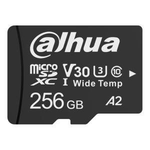 Tarjeta microSD TF-W100 256GB · Amplia temperatura Dahua TF-W100/256GB - Intelix Safety