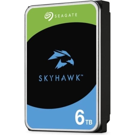 Disco duro Seagate SkyHawk 6TB | 3,5" SATA III 256MB CMR | ST6000VX009