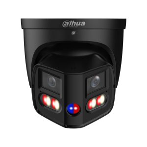 Minidomo IP panorámico Dahua WizSense 3 de 8MP con visión de 180°, TiOC y SMD 4.0, acabado negro DH-IPCPDW3859PA180-E2-ASPV-0280B-BLK