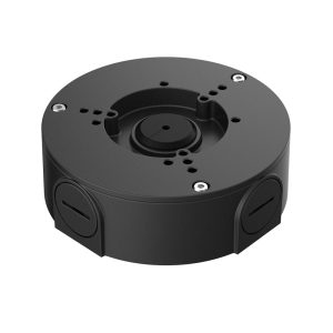 Caja de conexiones estanca Dahua en negro para cámaras bullet y eyeball DH-PFA130-E-B