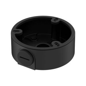 Caja de conexiones de aluminio Dahua en negro para cámaras bullet y eyeball DH-PFA135-B-V2