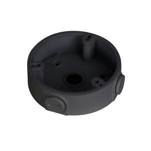 Caja de conexiones compacta Dahua en negro para domos DH-PFA136-B