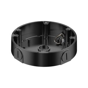 Caja de conexiones grande Dahua en negro con gancho de seguridad DH-PFA138-B-V3