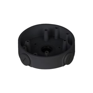 Caja de conexiones Dahua en negro con entrada de tubo visto DH-PFA139-B