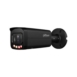 Cámara bullet IP Dahua WizSense 2 de 8MP en negro con Smart Dual Light, óptica motorizada 2,7~13,5 mm y protección perimetral DH-IPC-HFW2849TP-ZAS-IL-27135-S2-BLACK