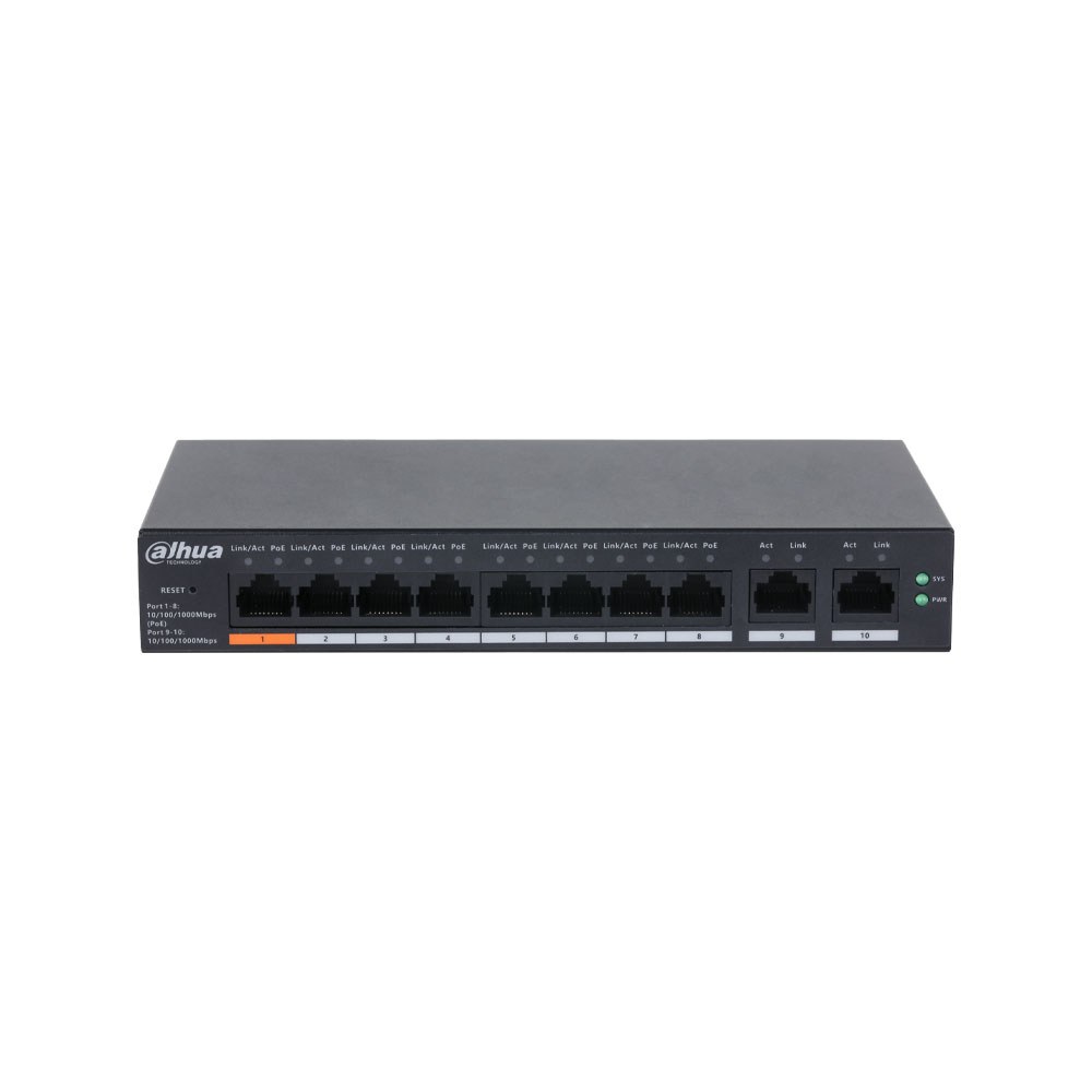 Elige e instala tu switch PoE